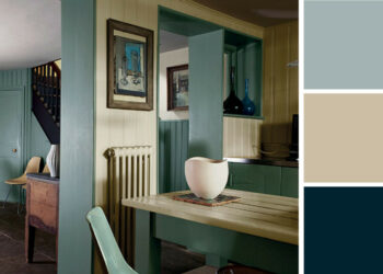 Quelle couleur avec du vert et du beige ?