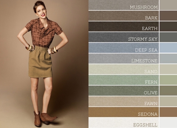 Quelle couleur avec le beige vêtement