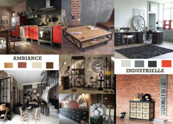 Quelle couleur avec le style industriel ?