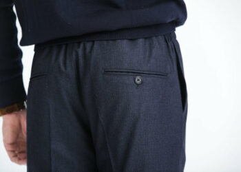 Quelle couleur avec un pantalon pied-de-poule ?