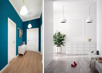 Quelle couleur de peinture pour éclaircir un couloir ?