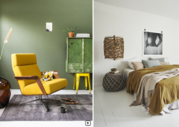 Quelle couleur de rideau avec des murs jaunes ?