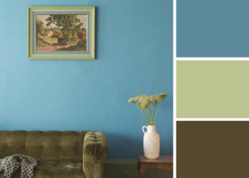 Quelle couleur marier avec le vert canard ?