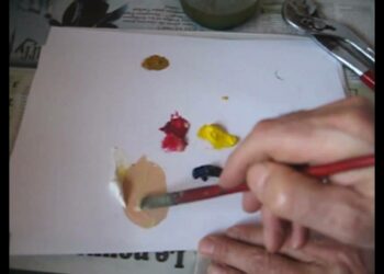 Quelle couleur mélanger pour faire de l'ocre ?