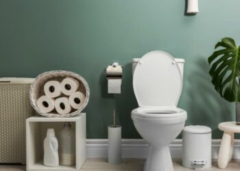 Quelle couleur pour agrandir les toilettes ?