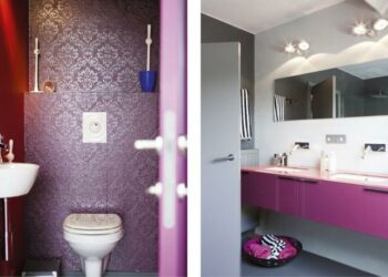 Quelle couleur pour agrandir un petit WC ?