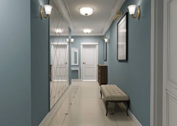 Quelle couleur pour un couloir etroit et sombre ?