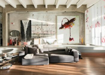 Quelle couleur pour un séjour style industriel ?