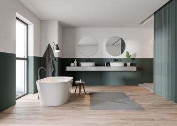 Quelle couleur pour une salle de bain verte ?