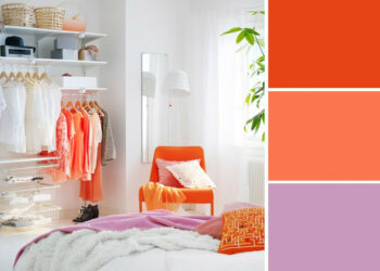 Quelle couleur se marie le mieux avec une couleur saumon ?