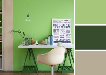 Quelle couleur va avec le vert amande ?