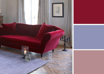 Quelle couleur va bien avec le rouge bordeaux ?