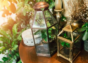 Quelle déco dans une lanterne ?