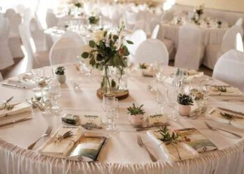 Quelle déco sur une table ronde ?