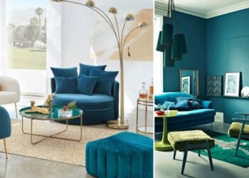 Quelle est la couleur idéale avec du bleu canard ?