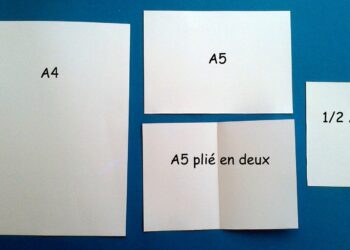 Quelle est la taille d'une feuille A5 ?
