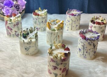 Quelle fleur séchée pour bougie ?