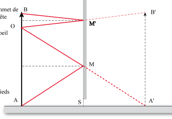 Quelle hauteur de miroir pour se voir en entier ?