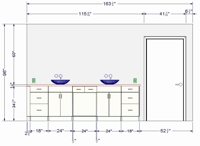 Quelle hauteur meuble haut salle de bain