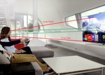 Quelle hauteur pour installer une télé au mur ?