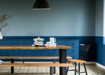 Quelle hauteur pour un mur bicolore ?