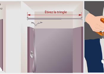 Quelle hauteur pour un rideau de baignoire ?