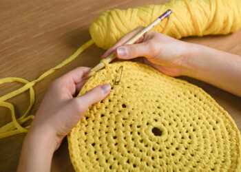 Quelle laine pour crocheter un panier ?