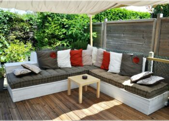 Quelle palette pour faire un salon de jardin ?