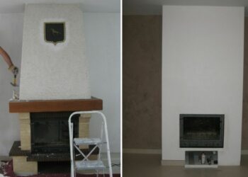 Quelle peinture autour d'un insert ?