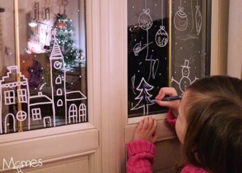 Quelle peinture pour dessiner sur les vitres ?