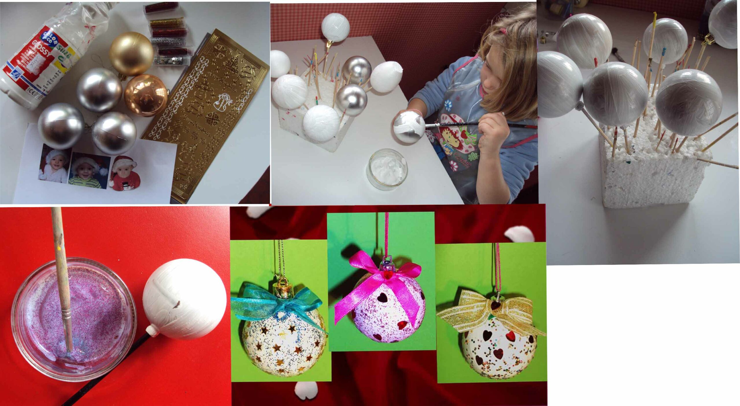 Quelle peinture pour peindre des boules de Noël