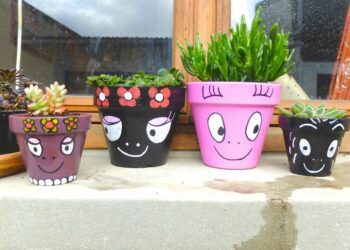 Quelle peinture pour peindre des pots de fleurs en plastique ?