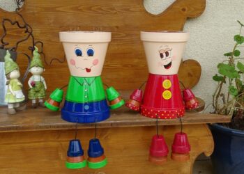 Quelle peinture pour peindre des pots de fleurs en terre ?