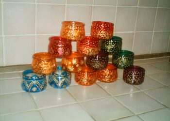 Quelle peinture pour peindre des pots en verre ?