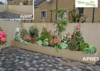Quelle plante dans une jardinière extérieure ?