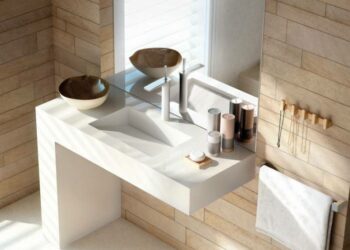 Quelle profondeur plan de travail salle de bain ?