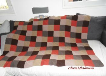 Quelle quantité de laine il fait pour faire un plaid ?