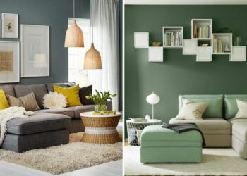 Quelle taille de miroir Au-dessus d'un canapé ?