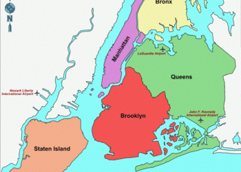 Quels sont les cinq quartiers de New York ?