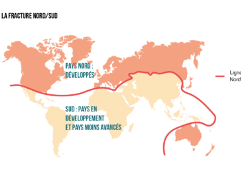 Quels sont les pays du Nord et les pays du Sud ?