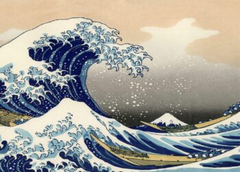 Qui a peint la grande vague ?