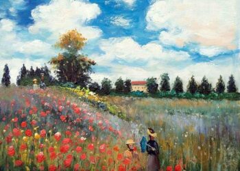 Qui a peint le champ de coquelicots ?