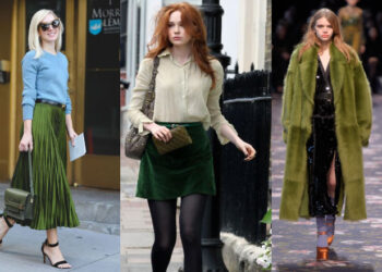 Qui peut porter du vert bouteille ?