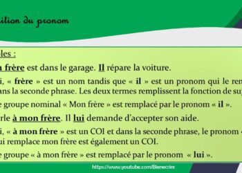 Qui relève de définition ?