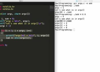What is int * A in C?