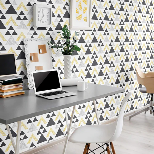 wallpapergeometric Papier peint moderne : avantages et inspirations pour la décoration