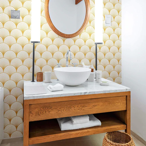 papier peint salle de bain Papier peint moderne : avantages et inspirations pour la décoration
