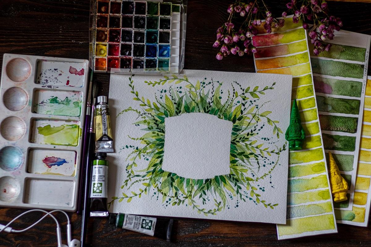 Comment peindre l'herbe avec des aquarelles