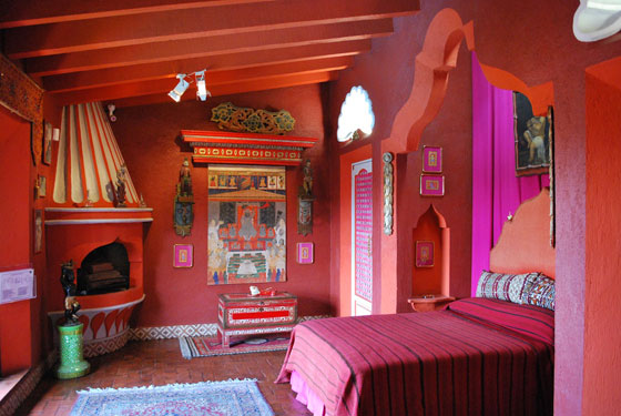 La porte de la chambre marocaine - un soupçon de détente et de plaisir