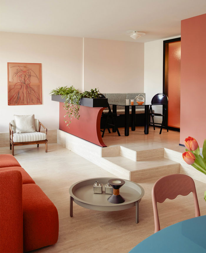 Résidence Dans un Immeuble Brutaliste en Béton à Udine cristina celestino appartement 7